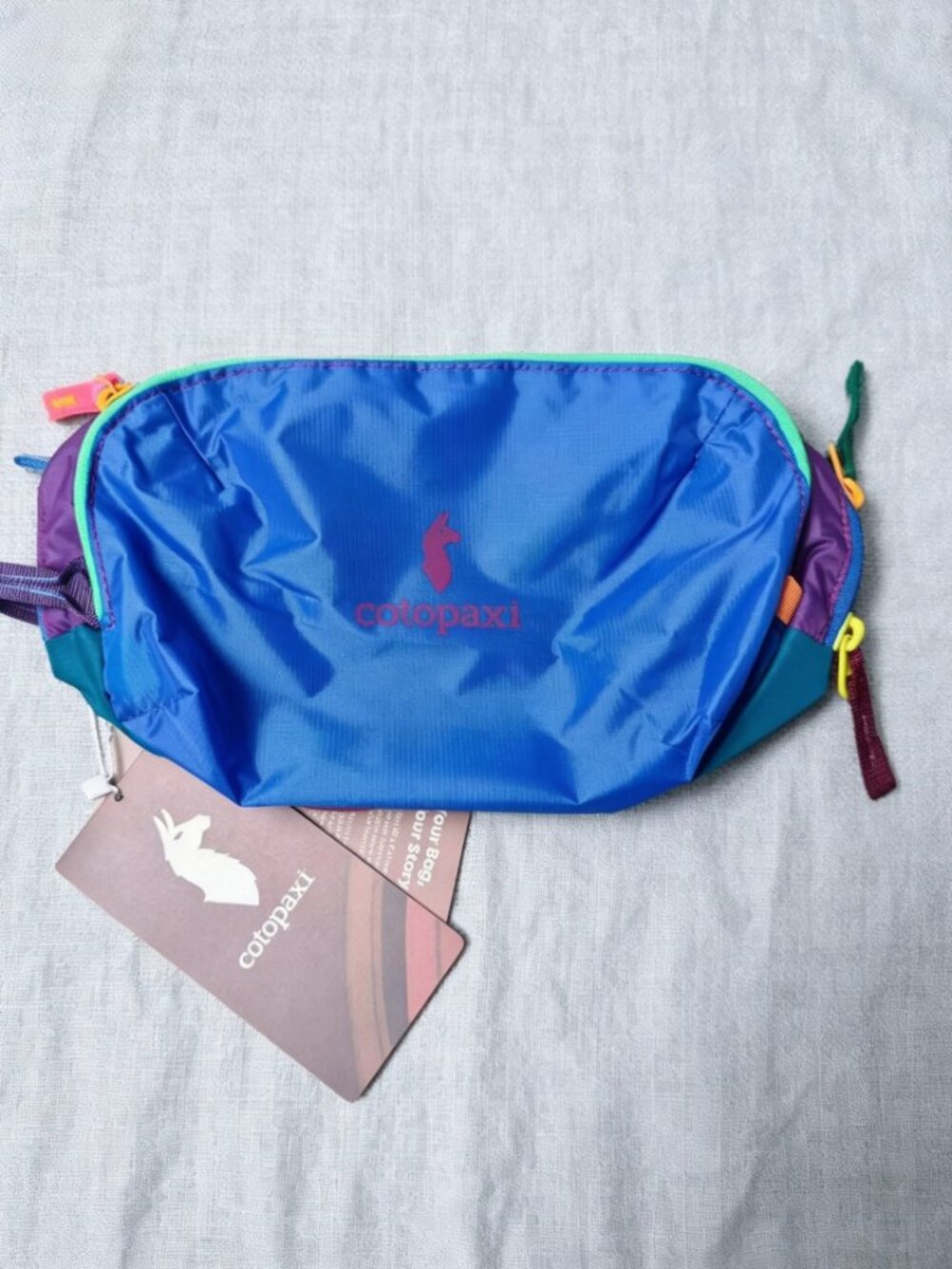 Cotopaxi Colorful Travel Pouch Makeup Bag Toiletry Organizer Bag
